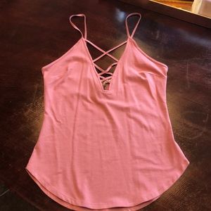 Express one eleven strappy tank